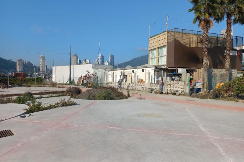 Parque náutico de Itajaí, será entregue em outubro.