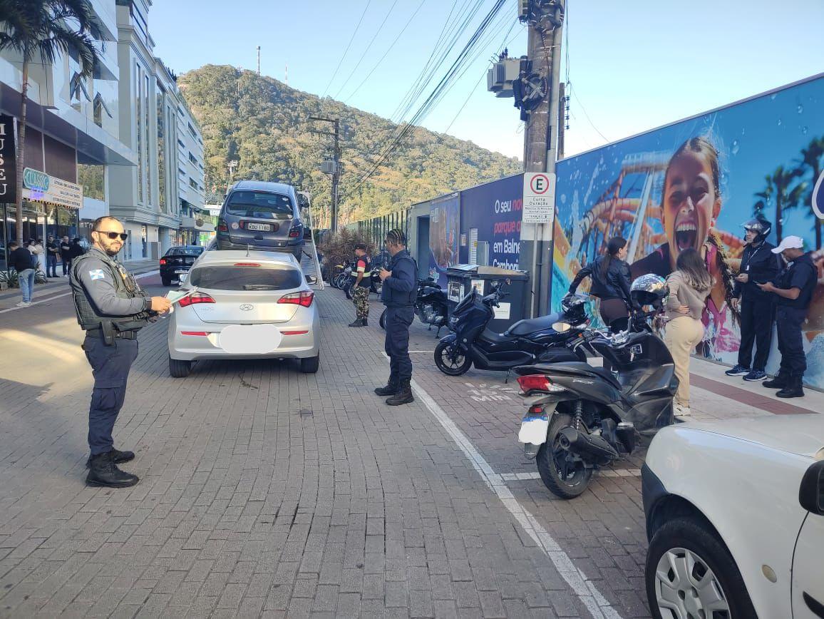 Agentes de trânsito registram 71 ocorrências em Balneário Camboriú nas últimas 24 horas
