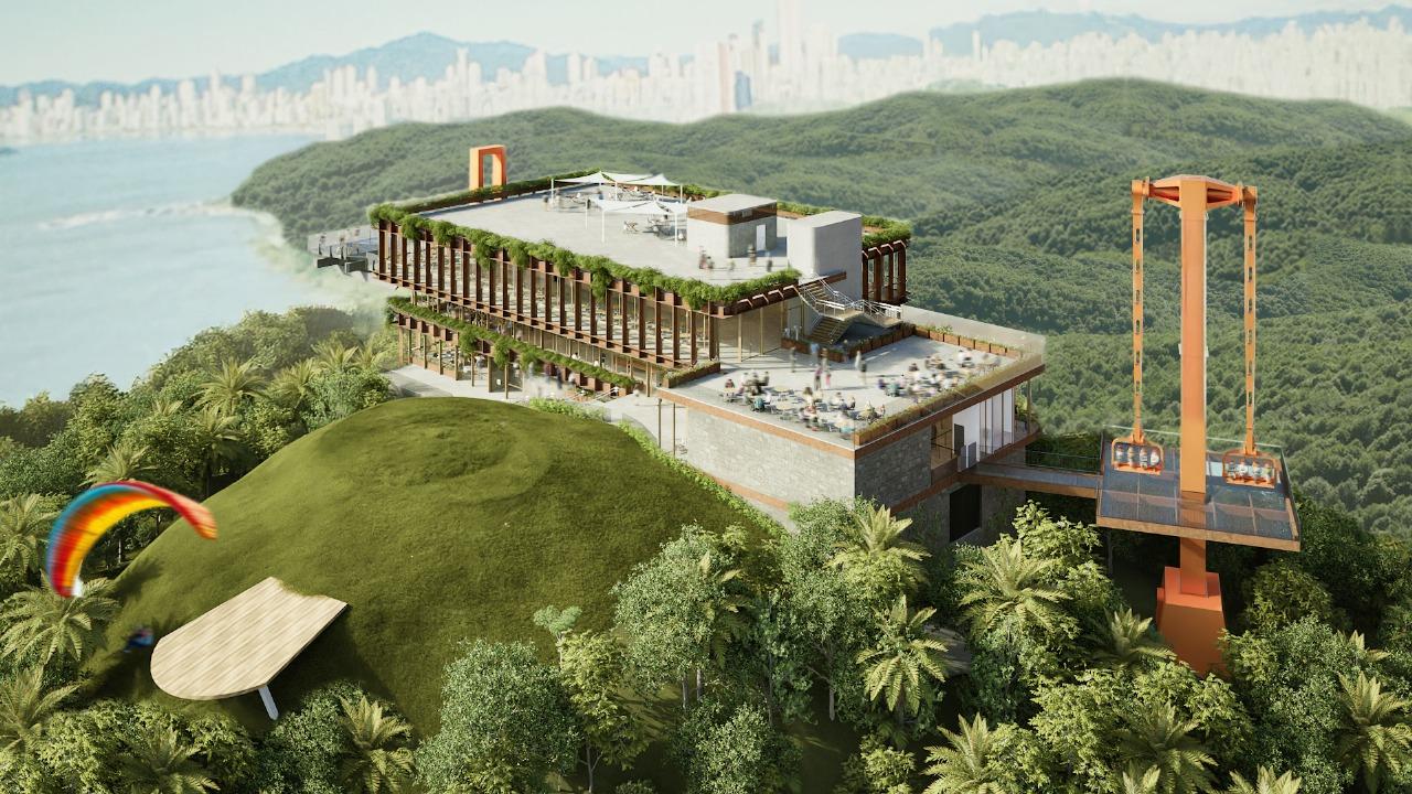 Morro do Careca terá acesso suspenso para obras de revitalização em Balneário Camboriú