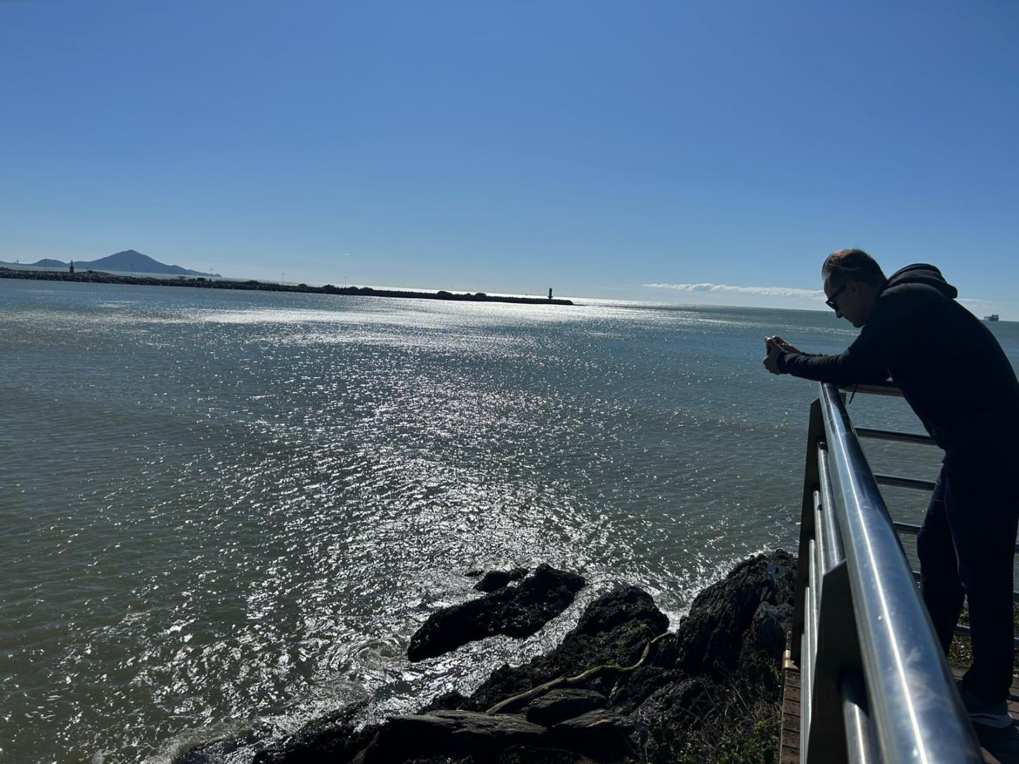 Quintou com friozinho e sol bem humorado no céu de Itajaí