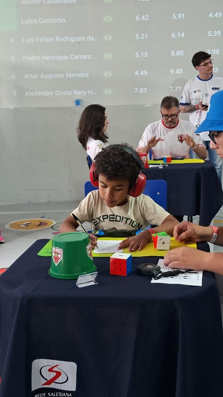 Cubo Mágico em Ação: Colégio Salesiano BC Open 2025 Reúne Talentos de Toda a Região