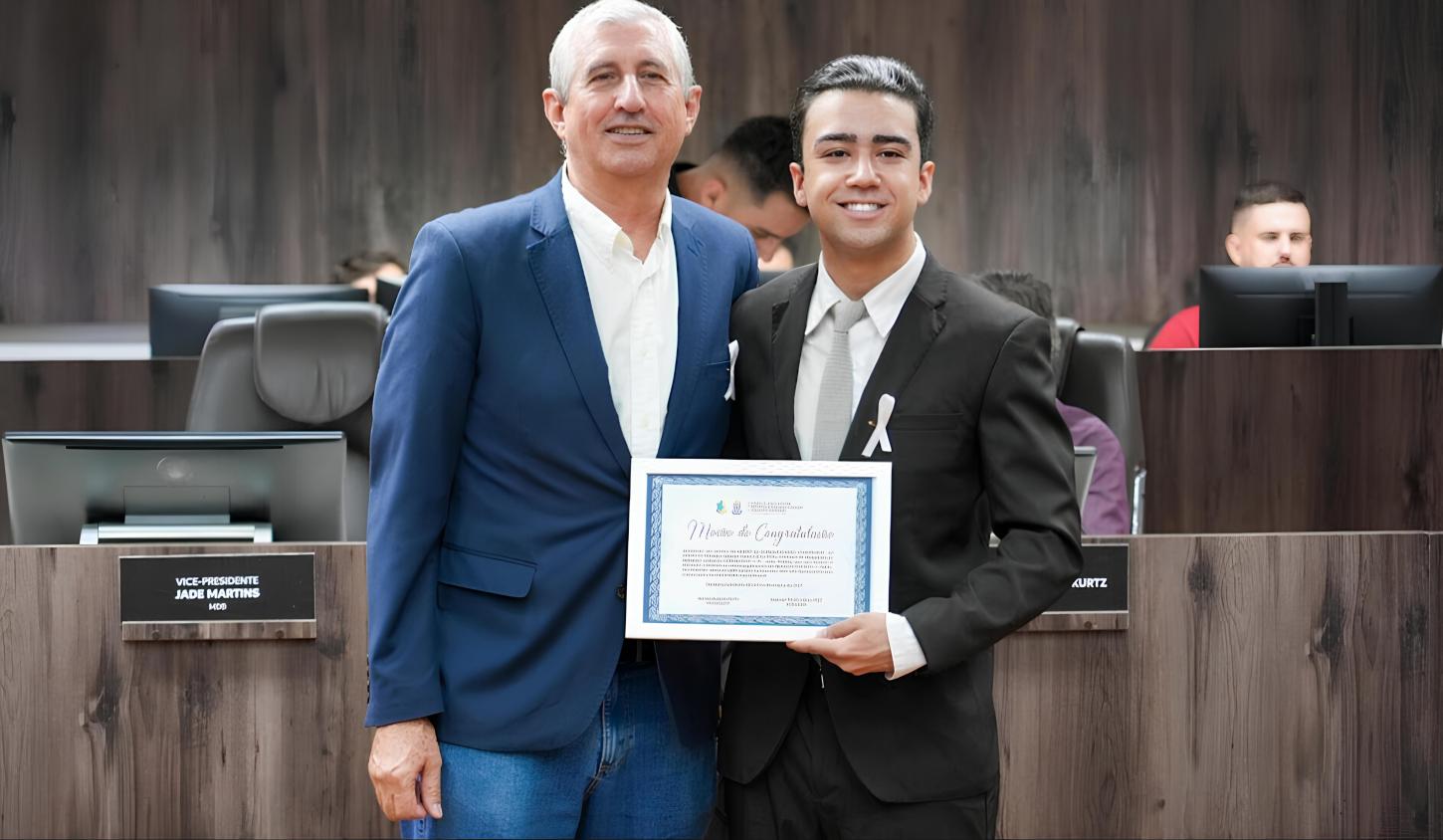 Moção de Congratulações a Julio Valério