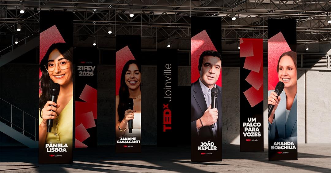 TEDxJoinville: João Kepler e mais 12 speakers são confirmados para a primeira edição