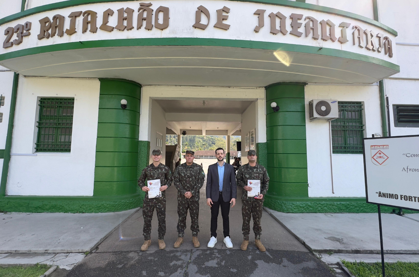 Parceria entre ProWay e 23º Batalhão de Infantaria amplia oportunidades para jovens militares em transição para o mercado de trabalho