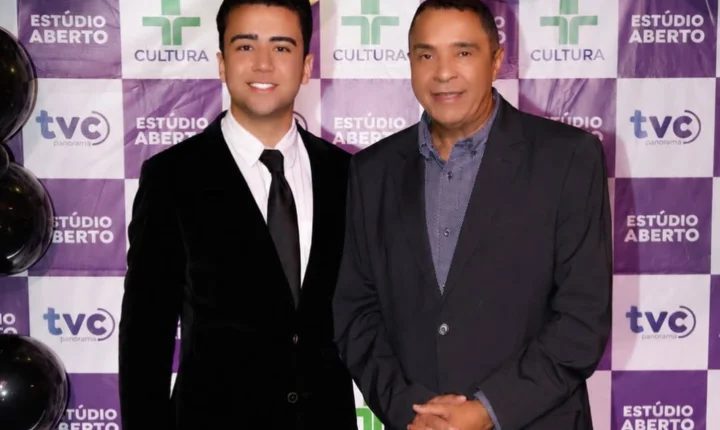 JULIO VALÉRIO NO ANIVERSÁRIO DE 22 ANOS DA TVC PANORAMA TV CULTURA