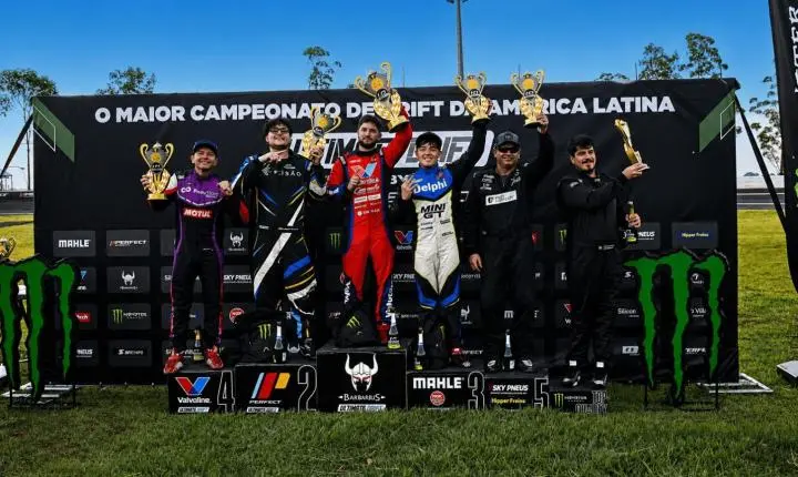 Márcio Kabeça conquista etapa do Brasileiro de Drift em Londrina e reforça presença catarinense na modalidade